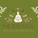 Intestazione post presentazione Herbana. Donna herbana in meditazione